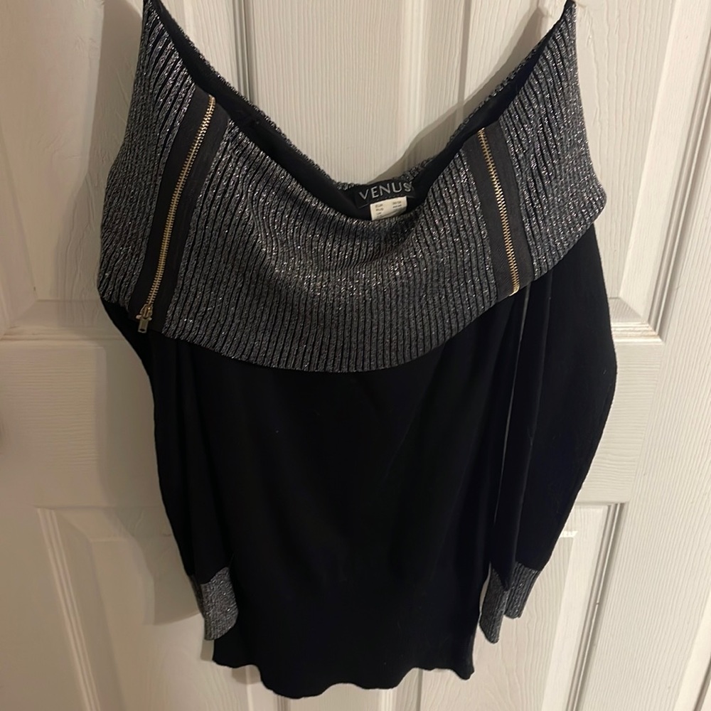 Off the shoulder sweater
